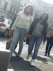 Spy Sexy Teens In Street Romanian