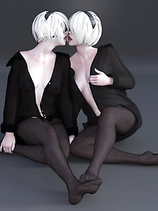 Yorha 2B Feet