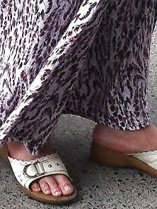 Turkish Hijab Turban Milf Natural Feet Foot Ayak Candid