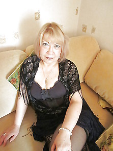 Natalia,  60 Yo! Russian Granny With Sexy Legs! Amateur!