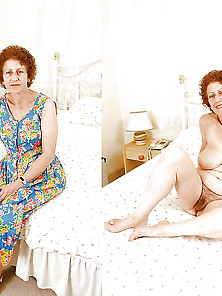 Dressed Undressed Mature Grannies.