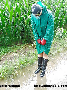 Handcuffed In A Green Cape