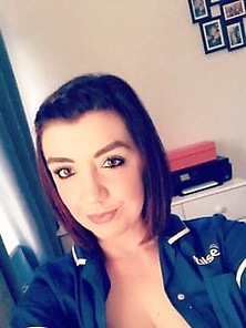 British Brunette Nurse Lisa