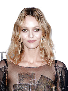 Vanessa Paradis Seethrough At Amfar Event 2016