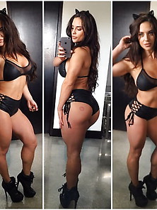 Wwe Kaitlyn La Grosse Salope De Modele De Body Fitness