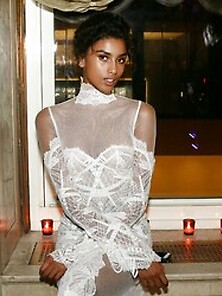 Imaan Hammam See Through Photos