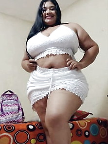 Bbw Teen Latin.  Marranita Culona